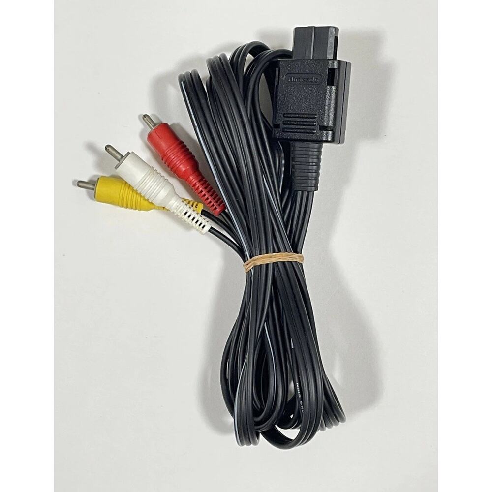 OFFICIAL ORIGINAL OEM Super Nintendo N64 & Gamecube SNES AV RCA Video Cable